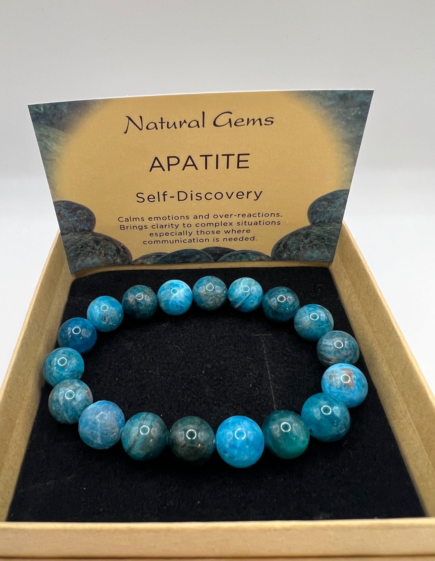 Apatite A grade bracelet