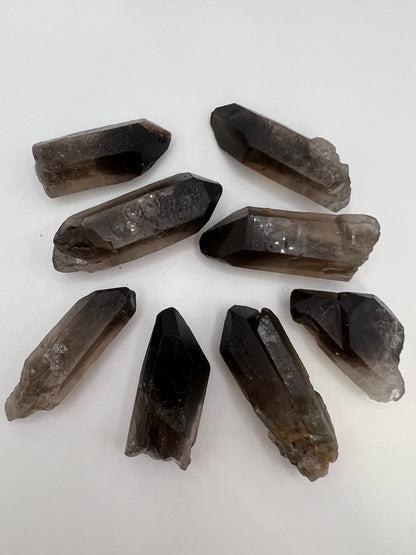 Rough Smoky quartz point