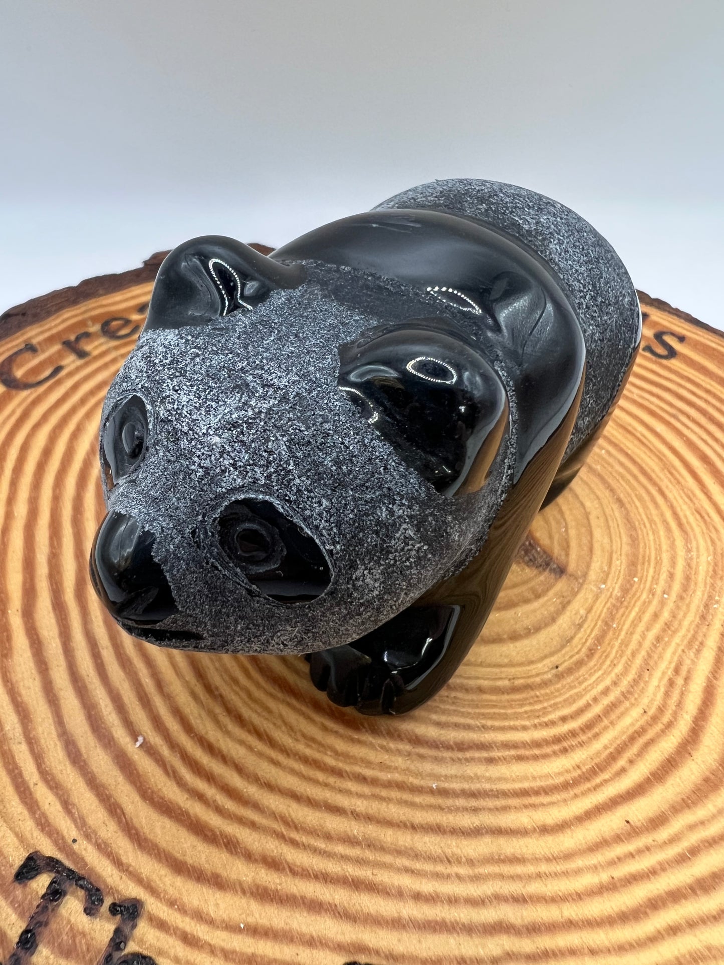 Black Obsidian panda