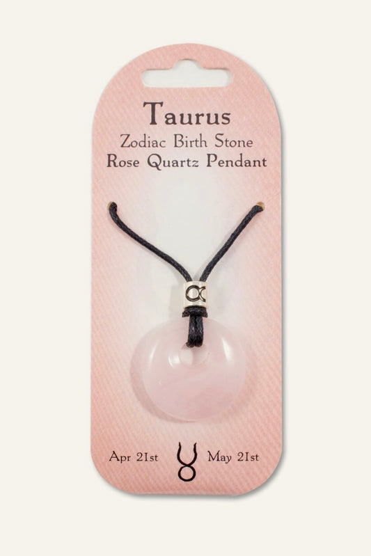 Taurus birth stone necklace