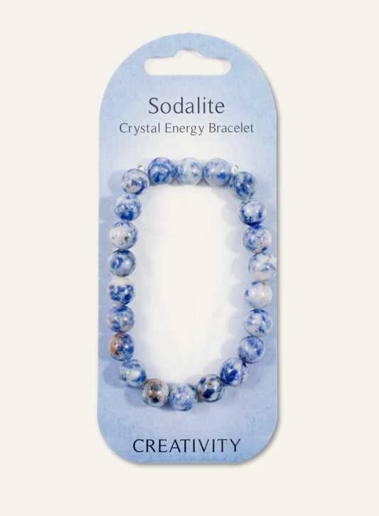 Sodalite bead bracelet