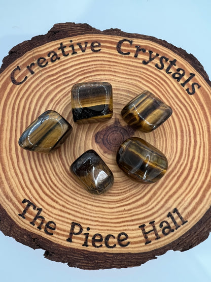 Tiger’s Eye tumblestone