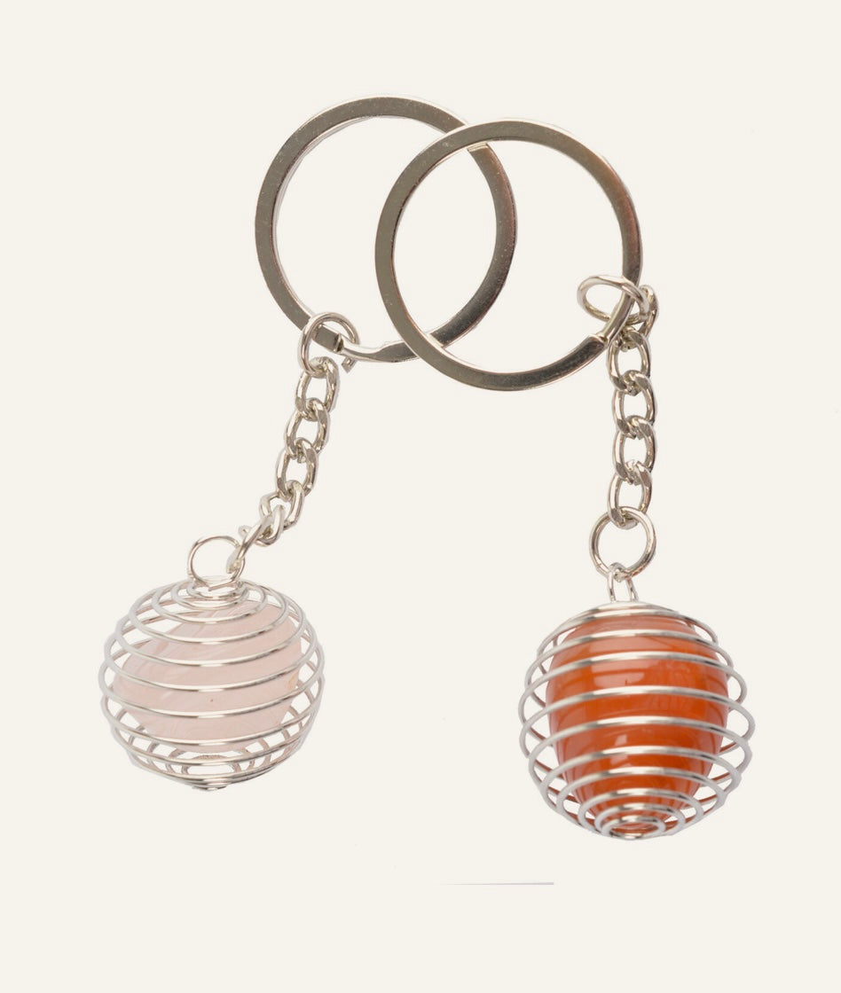 Spiral keyring