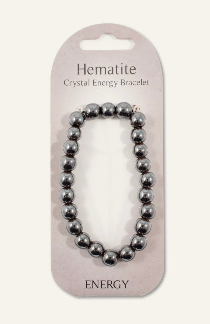 Hematite bead bracelet