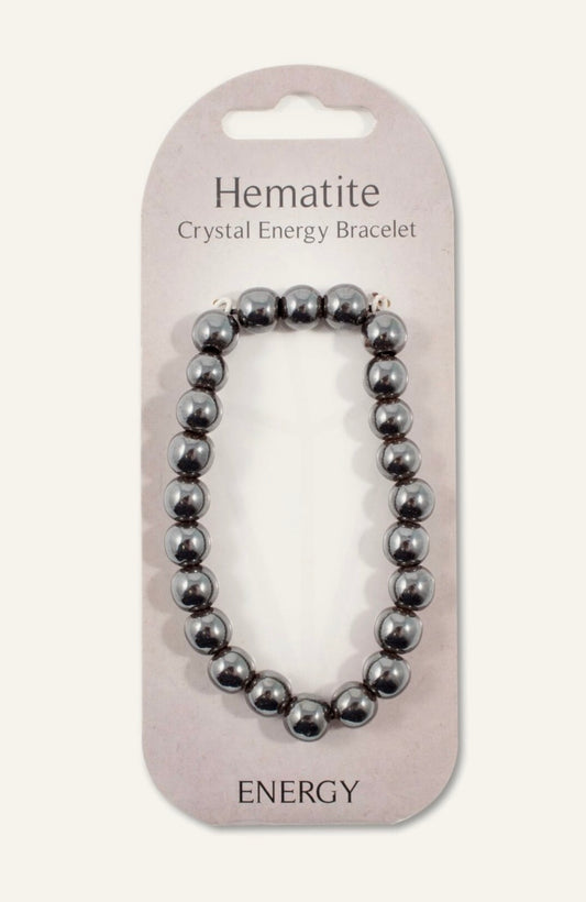 Hematite bead bracelet