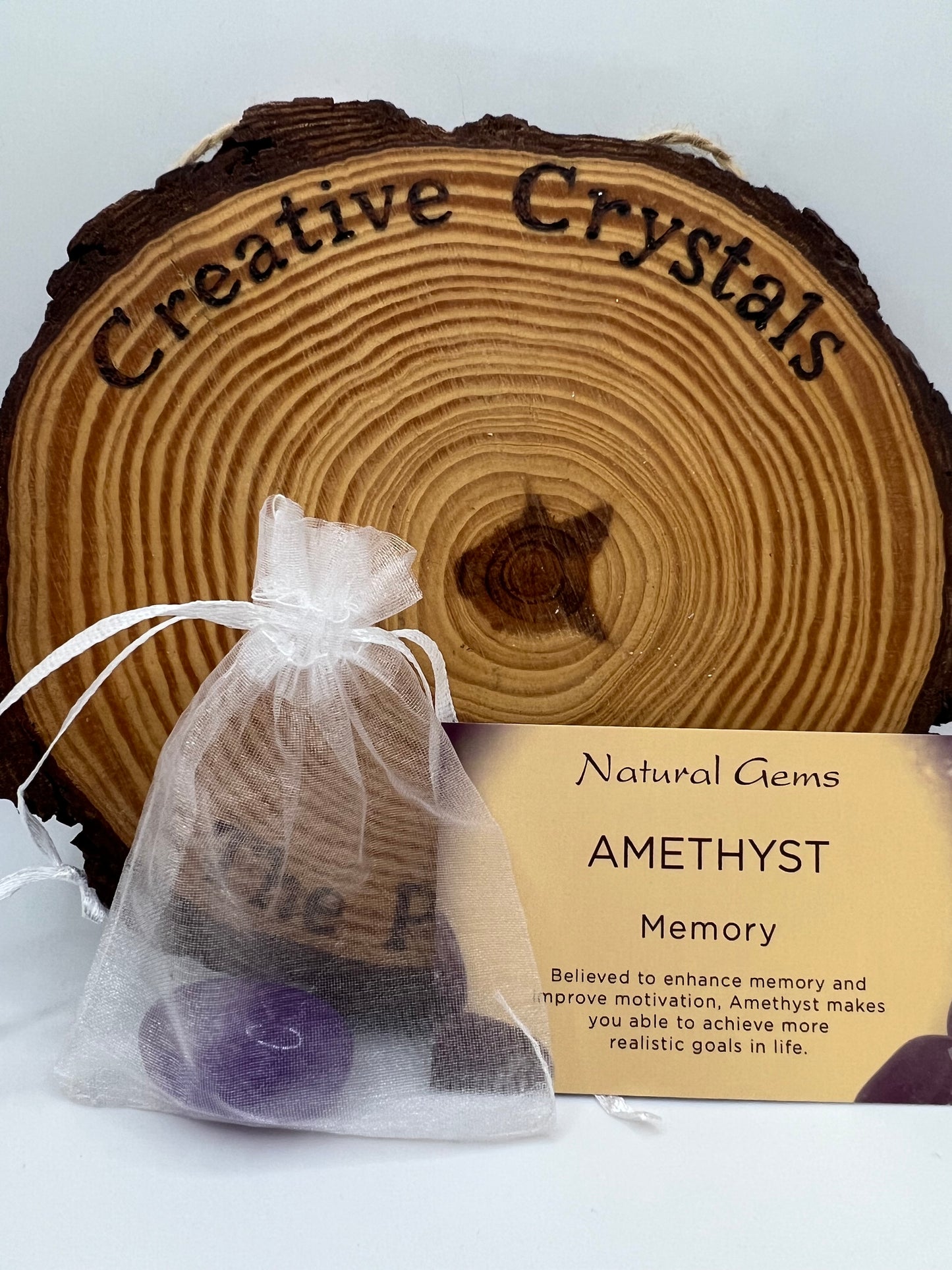 Amethyst tumblestone