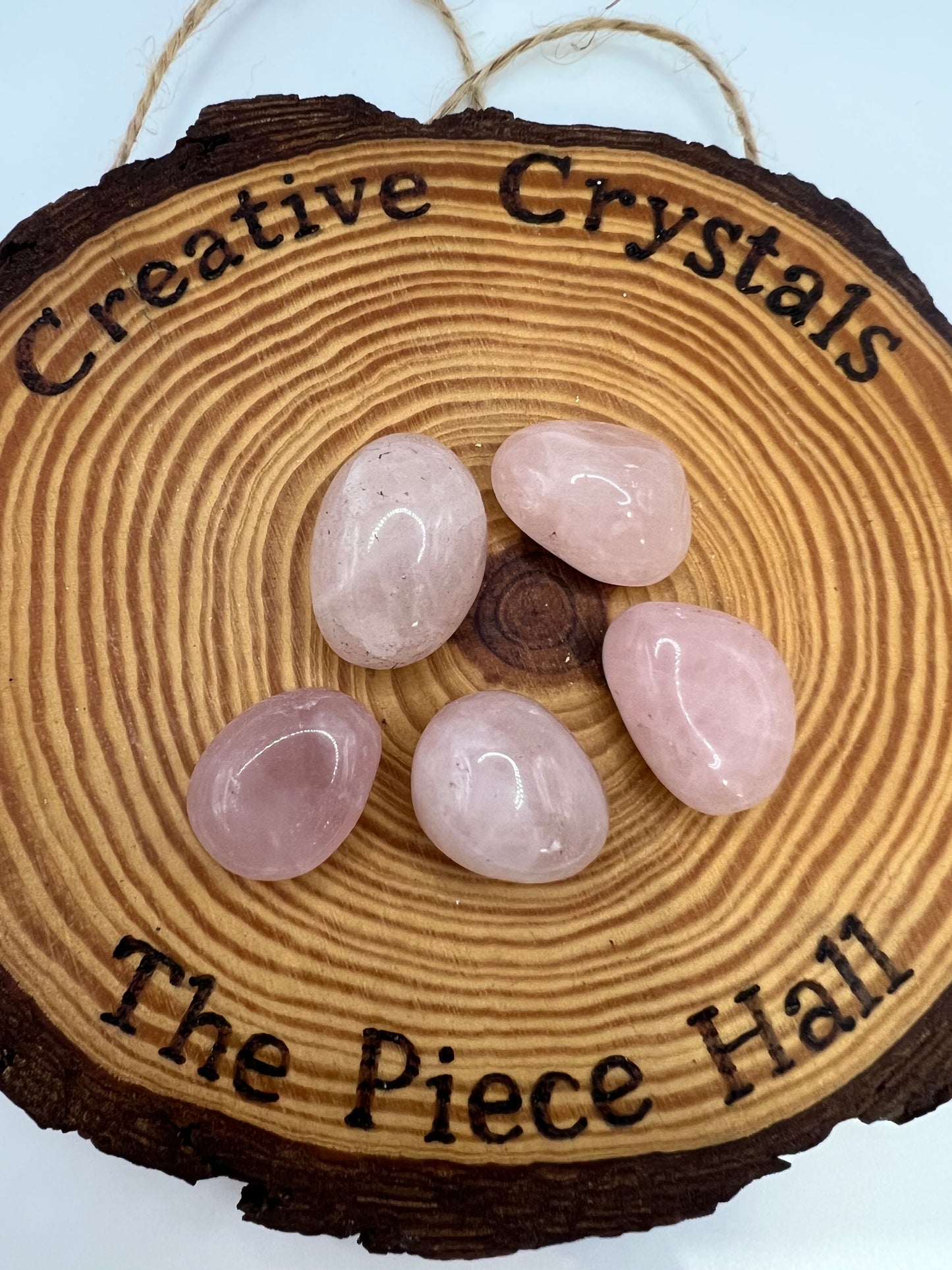 Rose Quartz tumblestone