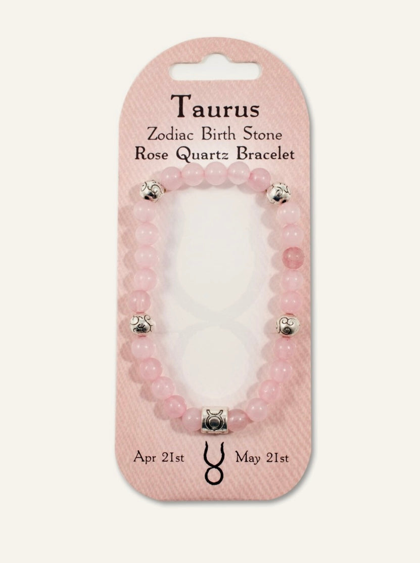 Taurus birth stone bracelet