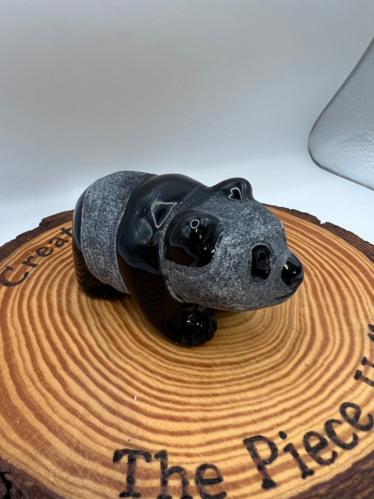 Black Obsidian panda
