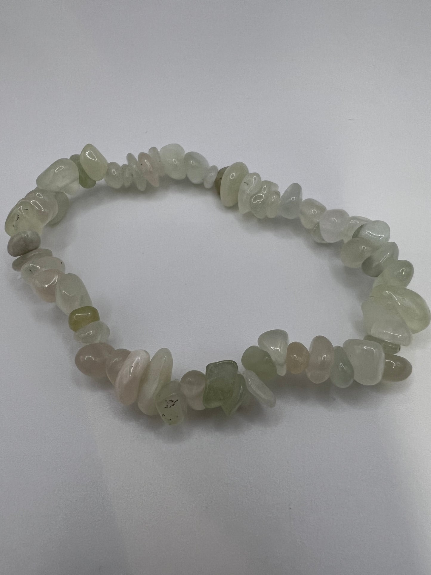 New Jade chip bracelet