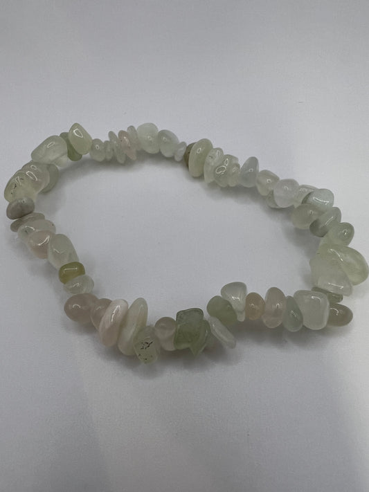 New Jade chip bracelet