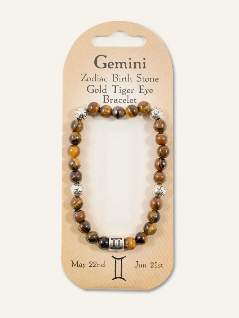 Gemini birth stone bracelet