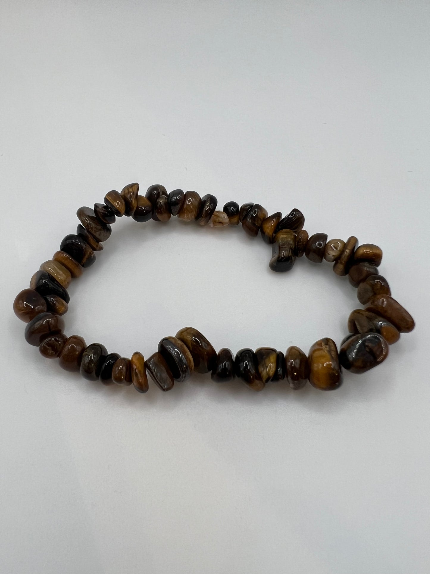 Tigers eye chip bracelet